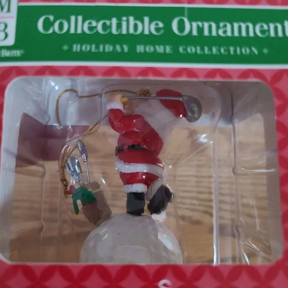 Vintage Christmas Tree Ornaments and Santa Snow Globe Décor Bundle Lot